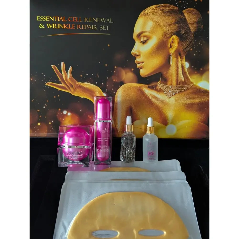 Predire Paris Essential Cell Renewal & Wrinkle Repair Set New In Box MSRP $3300